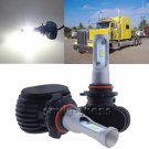 9005 HB3 50W LED HID White Bulbs Headlight Kit For Peterbilt 388 389 High Beam