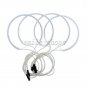 4pcs Pinkish Red CCFL Angel Eye Halo Rings Light Kit For BMW E36 E38 E39 E46