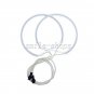 4pcs Pinkish Red CCFL Angel Eye Halo Rings Light Kit For BMW E36 E38 E39 E46