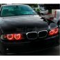 4pcs Pinkish Red CCFL Angel Eye Halo Rings Light Kit For BMW E36 E38 E39 E46