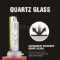 AC 55W HID Car Headlight Low Beam H8 H9 H11 6000K Bright White Bulbs Waterproof