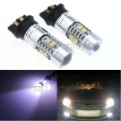 2pcs Error Free PW24W Cree LED Projector Turn Signal Daytime Running Light DRL