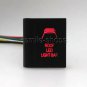 12V 3A RED ROOF LED LIGHT BAR Push Button Switch On-off for VW Amarok Left side