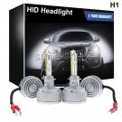 2pcs H1 AC 55W HID Headlight Kit High Low Beam Bulb Xenon 6000K White Power
