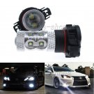 2pcs 50W 5202 Cree 6000K Xenon White Bright LED Fog Driving DRL Light Bulbs
