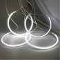 4 x CCFL Angel Eye Halo LED Ring Light White For BMW E46 3 Series Non-Projector