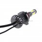 2pcs 9005 HB3 HB4 9006 9145 H10 White & Amber LED Fog Driving Lights Trun Signal