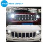 2pcs 3157 4014 LED bulbs For Chevrolet Silverado Tahoe Daytime Running Light DRL