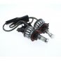 2Pcs H13 9008 High Low 6000K White 80W 8000LM Cree LED Conversion Headlight Kit