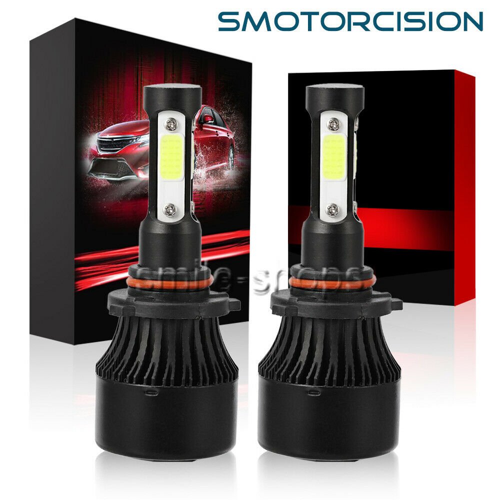 LED Headlight Kit 9005 6000K White Bulb High/Low Beam For Chevy Malibu 2016-2018