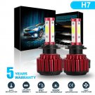 COB LED Headlight Kit H7 White 6K High Beam Bulb For HYUNDAI Tucson 2016-2019