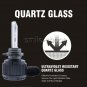 Waterproof 9012 HID Headlight Bulb Replace High Lo Beam DC 35W 6000K Super White