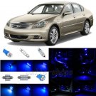 11pcs Ultra Blue LED Inteiror Light Package Fit For 2006-2010 Infiniti M35