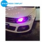 Purple Pink 1157 92-SMD 4014 LED Car Light Daytime Running Lamp BAY15D P21/5W