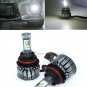 2 Sides Cree 9007 HB5 80W 8000LM LED Headlight Hi-Lo Beam Light HID White 6000K
