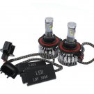 80W 8000LM H13 9008 Cree LED Headlight Lamp Bulbs Kit High/low Beam 6000K White