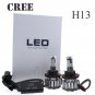 80W 8000LM Cree LED Car Headlight Kit H13 9008 High Low Beams 6000K White Bulbs