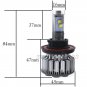 80W 8000LM Cree LED Car Headlight Kit H13 9008 High Low Beams 6000K White Bulbs