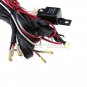 12V On/Off 5 pins Blue Rock Light Rocker Switch Kit with Relay Wiring Harness