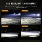 9005+9006 +9145 COB LED Headlight Bulbs For Jeep Grand Cherokee 2005-2010 White