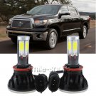 H11 80W 8000LM White LED Bulb Headlight Kit For 2007-2013 Toyota Tundra Low Beam