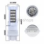 2pcs Red 92-4014-SMD LED 3157 4157 T25 DRL For Car Daytime Running Lights Bulbs