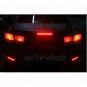 2 x Red Lens LED Bumper Reflectors Tail Brake Lights For 12-15 Chevrolet Malibu
