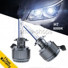 DC 35W HID Car Headlight Kit H7 6000K Super Ice Blue High Power Bulbs Replace