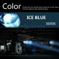 DC 35W HID Car Headlight Kit H7 6000K Super Ice Blue High Power Bulbs Replace