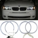 4pcs 105mm+131mm CCFL Angel Eyes Headlight Kit For BMW E46 ti Compact E83 X3
