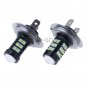 2x H7 30SMD 3030 LED 8000K Ice Blue Car Fog Light Daytime Running Bulbs Lamp DRL