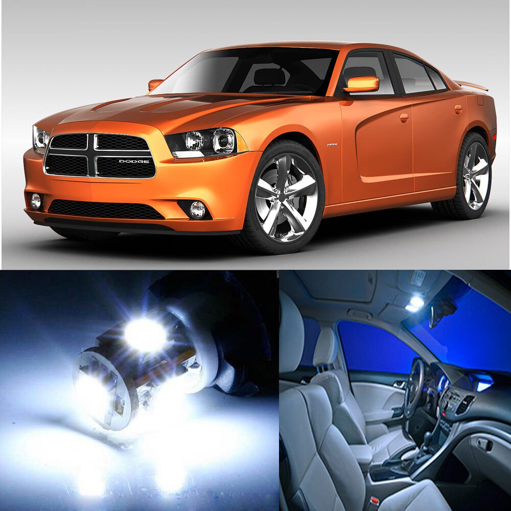 20pcs White Canbus LED Interior Light Package Kit for Dodge Charger 2011-2013