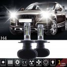 50W 8000LM Motorcycle Bike LED Headlight Bulb H4 9003 HB2 High Low White 6000K