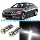 6000K White Headlight Strip DRL 8SMD  LED Light Bulbs for 2013-2015 Honda Accord