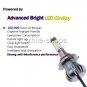 2x 9005 HB3 9145 H10 24W 2400LM LED Fog Driving Light Bulb Amber White Ice Blue