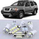 12×Xenon White LED Interior Light Package Kit for Nissan Xterra 2005-2014