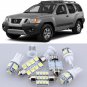 12×Xenon White LED Interior Light Package Kit for Nissan Xterra 2005-2014