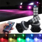 2pcs Premium 5050 12-SMD RGB LED Fog Lights Daytime Running Bulbs 881 889 Lamp