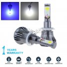 2x White/Blue LED Light 880/881 899 COB Bulb Dual Color Kit Car Fog DRL Lights