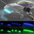 22" 7 Color RGB 48 SMD LED Strip Flash Knight Rider Scanner Light Kit Universal