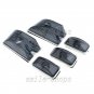 5pcs Smoke Roof Cab Marker Cover & T10 White LED Light Bulbs for 03-09 Hummer H2