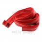 Rubber Red Front Bumper Lip Splitter Protector Spoiler Trim for Subaru 97"
