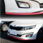 Rubber Red Front Bumper Lip Splitter Protector Spoiler Trim for Subaru 97"