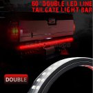 60" Double LED Truck Tail Light Bar Strip For Chevrolet Silverado 1500 2500 3500