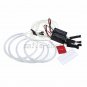 4pcs Excellent White CCFL Angel Eye Halo Rings Kit For BMW E46 Non projector
