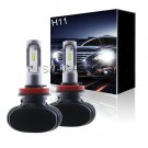 2pcs White H11 H9 H8 LED Headlight Kit Low Beam Fog Light Lamps 50W 6000K 8000LM