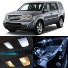 22pcs White Reverse + Fog + Interior LED Lights Fit For 2006-2015 Honda Pilot