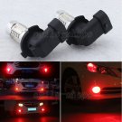 2pcs Bright Red 9005 HB3 COB LED Fog Light Driving Light Daytime Running Lights