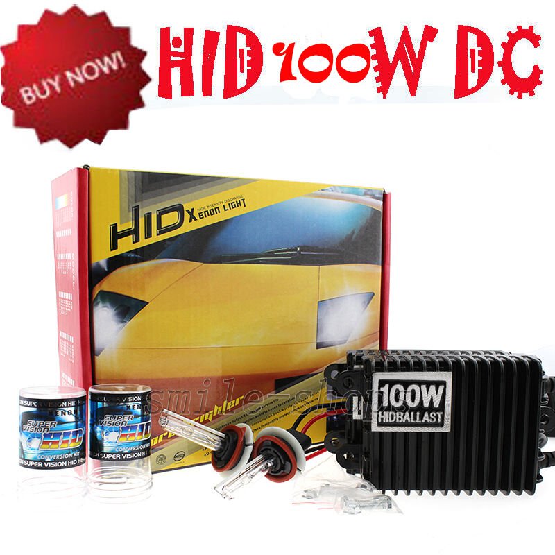 55W/75W/100W HID Headlight Conversion Kit 880 9005 9006 H1 H4 H7 H3 H11 H13 5202