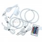 Headlight RGB Multi-Color LED SMD Angel Eye Halo Ring Kit For VW Golf MK4 97-03